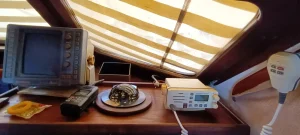 helm, Nautilus 40 Pilothouse, sailboat for sale