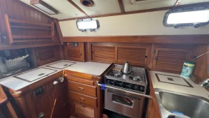 interior, Passport 40, sailboat for sale