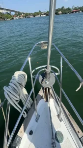 deck, Passport 40, sailboat for sale