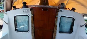 cockpit, Nautilus 40 Pilothouse, sailboat for sale