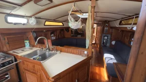 interior, Passport 40, sailboat for sale