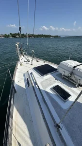 deck, Passport 40, sailboat for sale