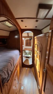 bed, Passport 40, sailboat for sale