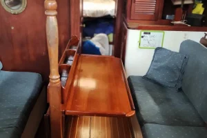 salon, Downeast 38 Cutter, sailboat for sale