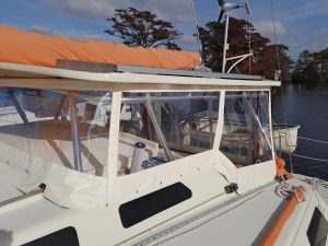 exterior, Witness 35, catamaran for sale