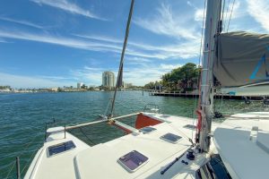 deck, Balance 482, catamaran for sale