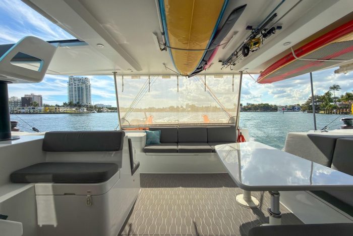 cockpit, Balance 482, catamaran for sale