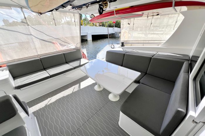 cockpit, Balance 482, catamaran for sale