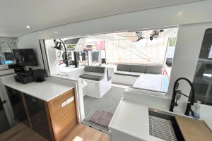 cockpit, Balance 482, catamaran for sale