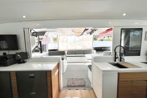 cockpit, Balance 482, catamaran for sale
