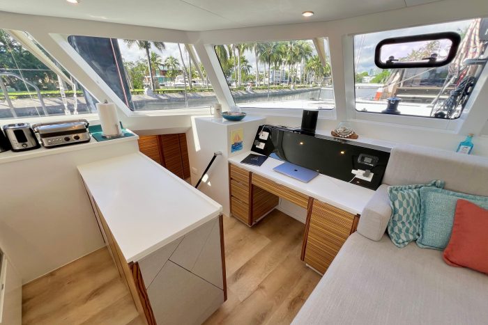 navigation station, Balance 482, catamaran for sale
