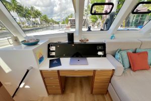 navigation station, Balance 482, catamaran for sale