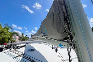 deck, Balance 482, catamaran for sale