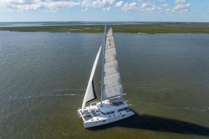 underway, Lagoon 560, catamaran for sale