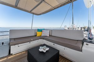 cockpit, Lagoon 560, catamaran for sale