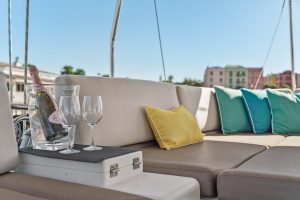 cockpit, Lagoon 560, catamaran for sale