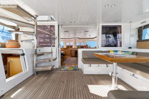 cockpit, Lagoon 560, catamaran for sale