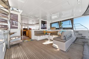 deck, Lagoon 560, catamaran for sale