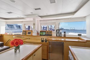 navigation station, Lagoon 560, catamaran for sale