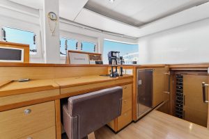 navigation station, Lagoon 560, catamaran for sale