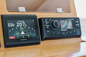 navigation station, Lagoon 560, catamaran for sale