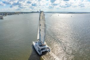 underway, Lagoon 560, catamaran for sale