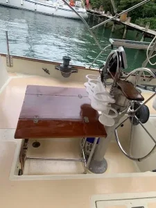 cockpit, Downeast 38 Cutter, sailboat for sale