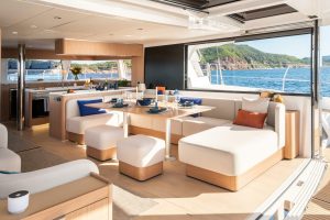 salon, Bali 5.8, catamaran for sale
