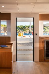 interior, Bali 5.8, catamaran for sale