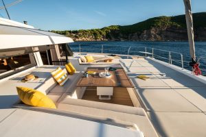 cockpit, Bali 5.8, catamaran for sale