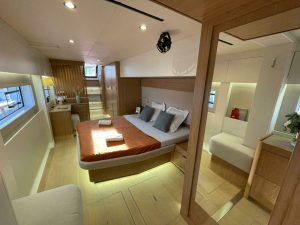 bed, Bali 5.8, catamaran for sale