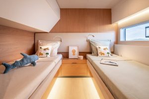 bed, Bali 5.8, catamaran for sale