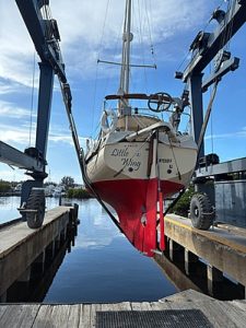 boatyard, Bristol 28 Channel Cutter, sailboat for sale