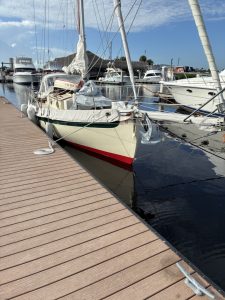exterior, Bristol 28 Channel Cutter, sailboat for sale