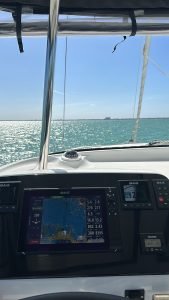 helm, Lagoon 42, catamaran for sale