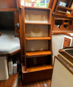 interior, Downeast 38 Cutter, sailboat for sale