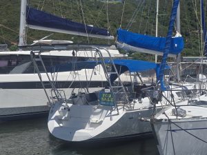 exterior, Jeanneau 44, sailboat for sale