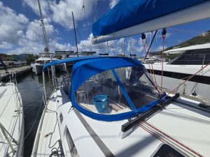 cockpit, Jeanneau 44, sailboat for sale