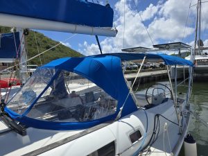 cockpit, Jeanneau 44, sailboat for sale