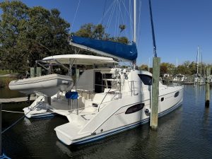 exterior, Leopard 38, catamaran for sale