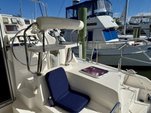 cockpit, Leopard 38, catamaran for sale
