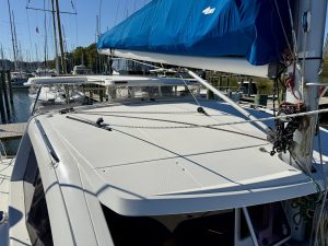 deck, Leopard 38, catamaran for sale