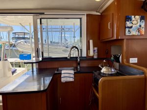 interior, Leopard 38, catamaran for sale