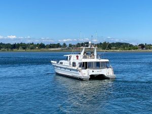 exterior, Tennant, power catamaran for sale