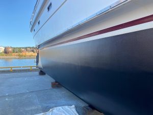 boatyard, Tennant, power catamaran for sale