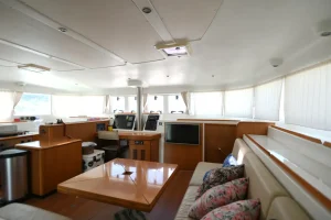 navigation station, Lagoon 500, catamaran for sale