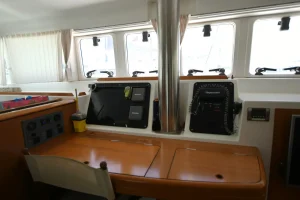 navigation station, Lagoon 500, catamaran for sale