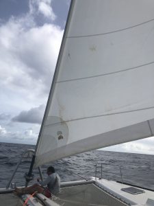 underway, Lagoon 500, catamaran for sale
