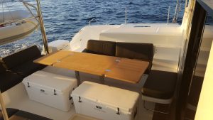 cockpit, Lagoon 50, catamaran for sale