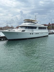 exterior, Hatteras 70, trawler for sale
